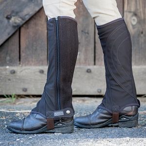 Dublin Easy Care Half Chaps - Brown