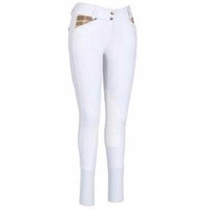 Equine Couture Women's Baker Elite Classic Breech - White