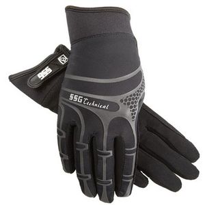 SSG Unisex Technical Riding Glove - Black