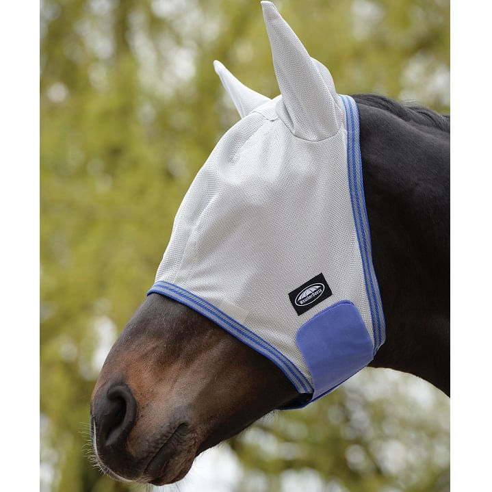 WB-ComFiTec-Airflow-Fly-Mask-w-Ears---Grey-Blue-Grey-219933