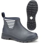 Muck-Boots-Women-s-Cambridge-Ankle-Boots---Navy-White-Stripe-4875
