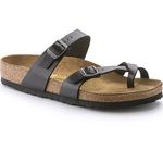 birkenstock gizeh licorice birko-flor