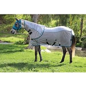 Professional's Choice Comfort Fit Fly Sheet - Pacific Blue