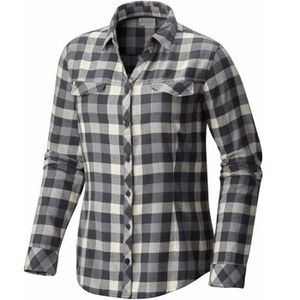 Columbia Women's Simply Put II Flannel Shirt - Shark Check