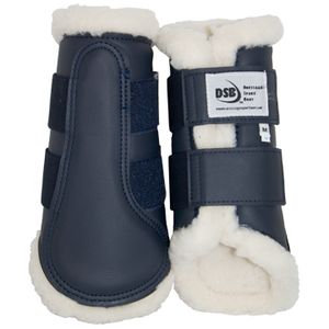 DSB Dressage Sport Boots - Matte - Navy/White