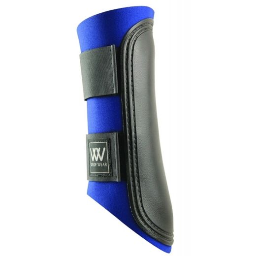 Woof Wear Pro Colour Fusion Unisex Horse Boot Over Reach Boots Black Brushed 