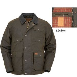 Outback Trading Men's Overlander Jacket - Bronze