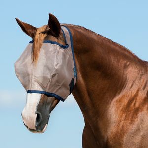 Mio Fly Mask without ears - Bronze/Navy