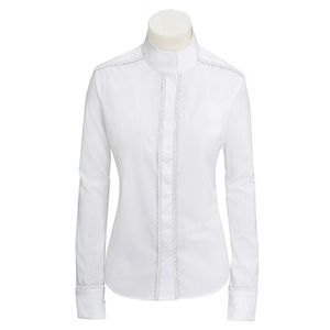 RJ Classics Women's Plymouth Lace Show Shirt - White/White