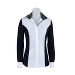 RJ-Classics-Women-s-Windsor-Panel-Show-Shirt---Black-White-2400