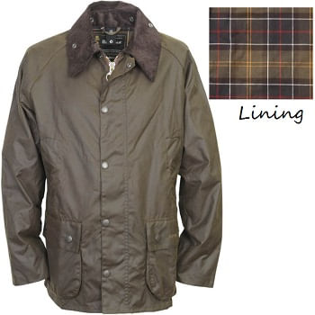Barbour Men's Classic Bedale Wax Jacket - Olive