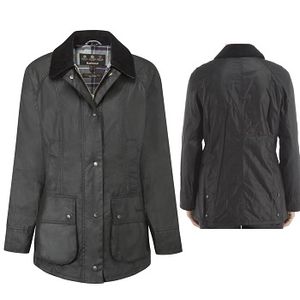 Barbour Women's Beadnell Wax Jacket - Black