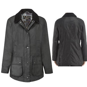 Barbour womens waxed jackets online