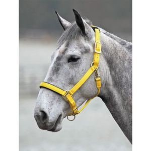 Shires Topaz Nylon Breakaway Halter - Yellow