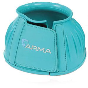 Shires Arma Rubber Bell boots - Teal