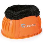 Shires-Arma-Fleece-Lined-Bell-boots---Orange-21750