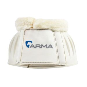 Shires Arma Fleece Lined Bell boots - White