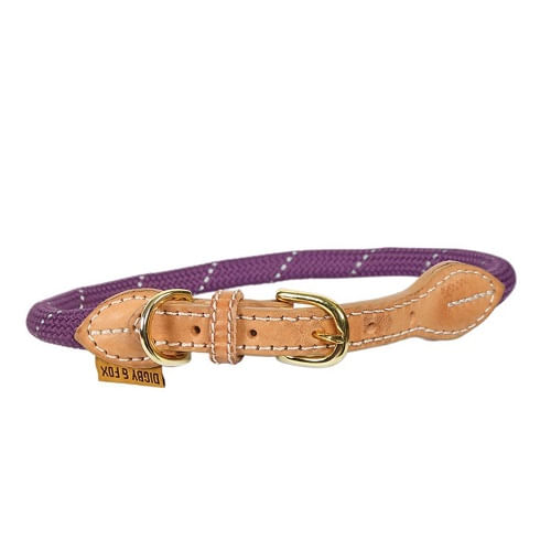 Digby---Fox-Reflective-Dog-Collar---Purple-22065