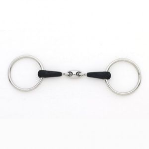 Eco Pure Oval Peanut Mouth Loose Ring Snaffle Bit