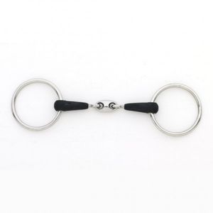 Eco Pure Oval Peanut Mouth Loose Ring Snaffle Bit