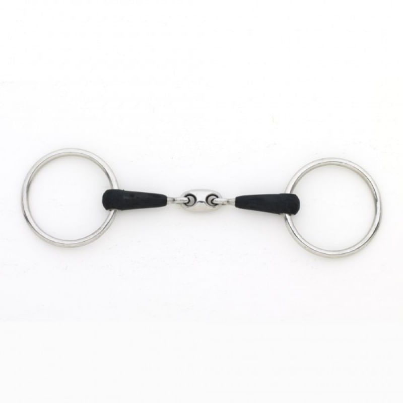 Eco-Pure-Oval-Peanut-Mouth-Loose-Ring-Snaffle-Bit-22568