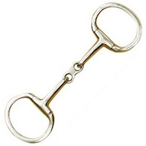 French Link Eggbutt Snaffle Bit