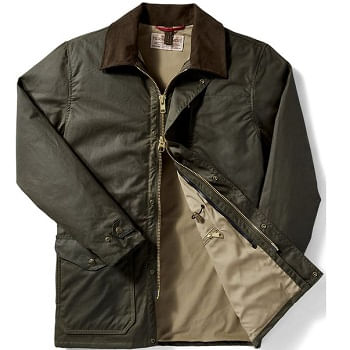 filson cover cloth mile marker coat