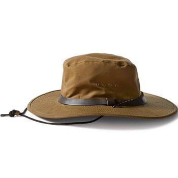 Filson Tin Bush Hat - Men's S Dark Tan