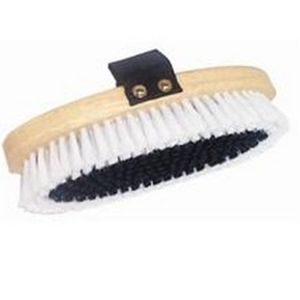 Grooming Tools - Black & White Medium Body Brush