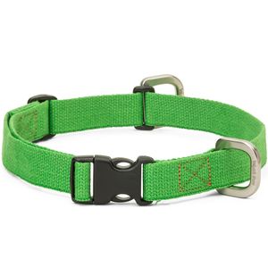 West Paw Strolls Dog Collar with Hemp - Greenery