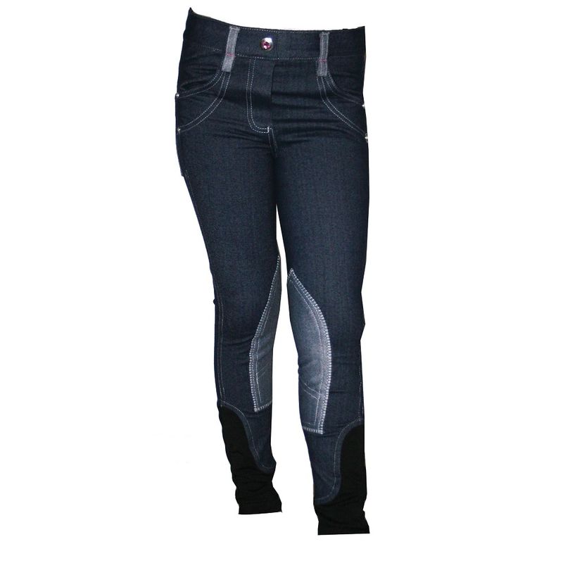 Horseware-Kids-Denim-KP-Breech---Dark-Denim-43589