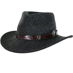 Outback Trading Women's Collingsworth Wool Hat - Grey