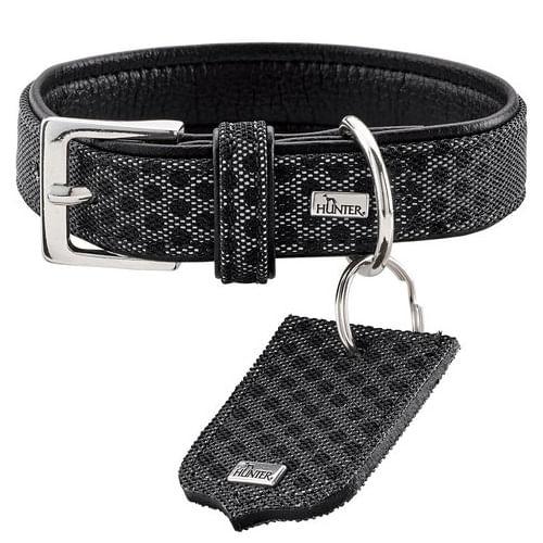 Houndstooth shop dog collar