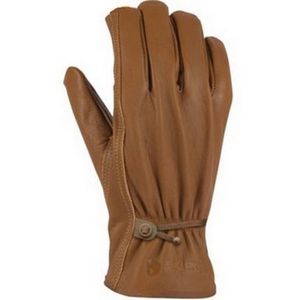 Carhartt Men's Leather Driver Gloves - Brown