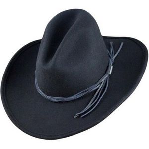 Stetson Gus Crushable Western Hat - Black