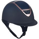 IRH-IR4G-XLT-Riding-Helmet---Matte-Black-w-Rose-Gold-Vent-15859