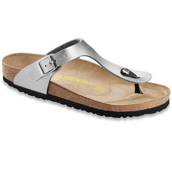 Birkenstock store silver gizeh