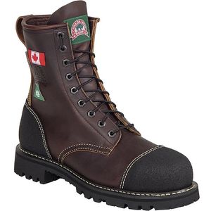Canada West Men's 34317 CSA Lace Work Boots - Pecan Tumble