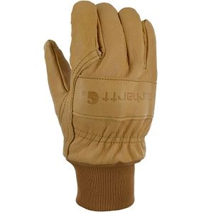 Carhartt Men's  Insulated Synthetic Leather Knit Cuff Gloves