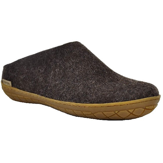 Glerups-Unisex-Slippers-with-Rubber-Sole---Charcoal-Black-199527