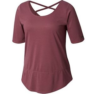 Columbia Women's Anytime Casual Short Sleeve Shirt - Antique Mauve