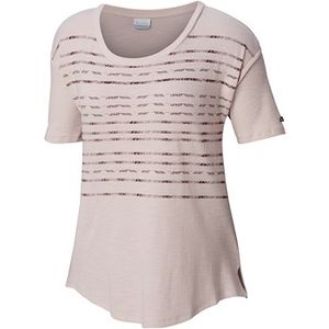 Columbia Women's Longer Days Short Sleeve Shirt - Mineral Pink