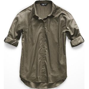 The North Face Women's Long Sleeve Desercana Top - New Taupe Green