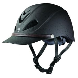 Troxel Dakota Low Profile Max Ventilation Riding Helmet - Grizzly Brown