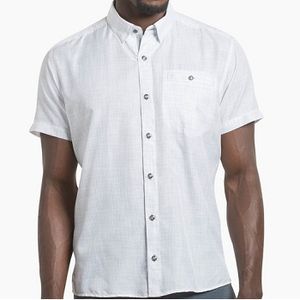 Kuhl Men's Krossfire Short Sleeve Shirt - White