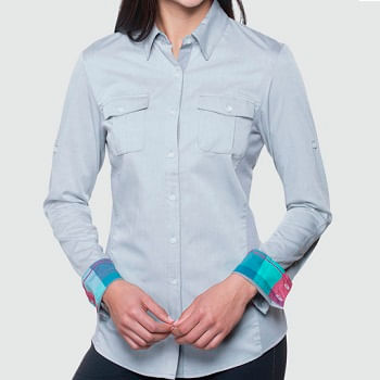 Kuhl Women's Kiley Long Sleeve Shirt - Ash