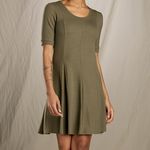 Toad---Co-Women-s-Daisy-Rib-Cafe-Slv-Dress---Rustic-Olive-232491