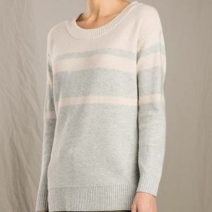 Toad & Co Women's Plateau Crew Sweater - Light Heather Grey