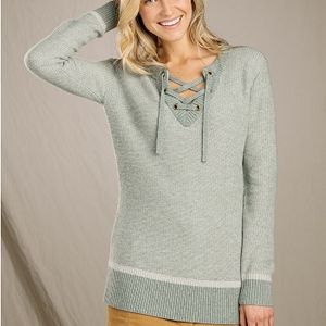 Toad & Co Women's Mitchell Sweater Tunic - Seaspray