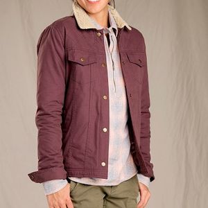 Toad & Co Women's Kenai Sherpa Jacket - Huckleberry